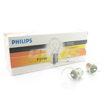 Лампа "PHILIPS" 12v 21W (BA15s) /P21W