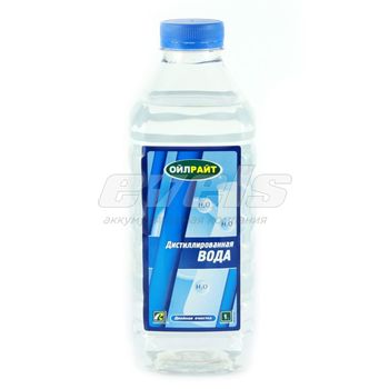 Вода дистиллированная 1 л "OILRIGHT" (уп.8шт)